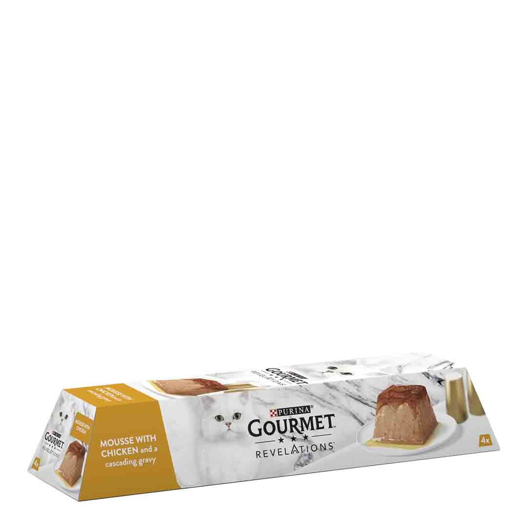 Gourmet Revelations Chicken, Wet Cat Food 4 x 57G