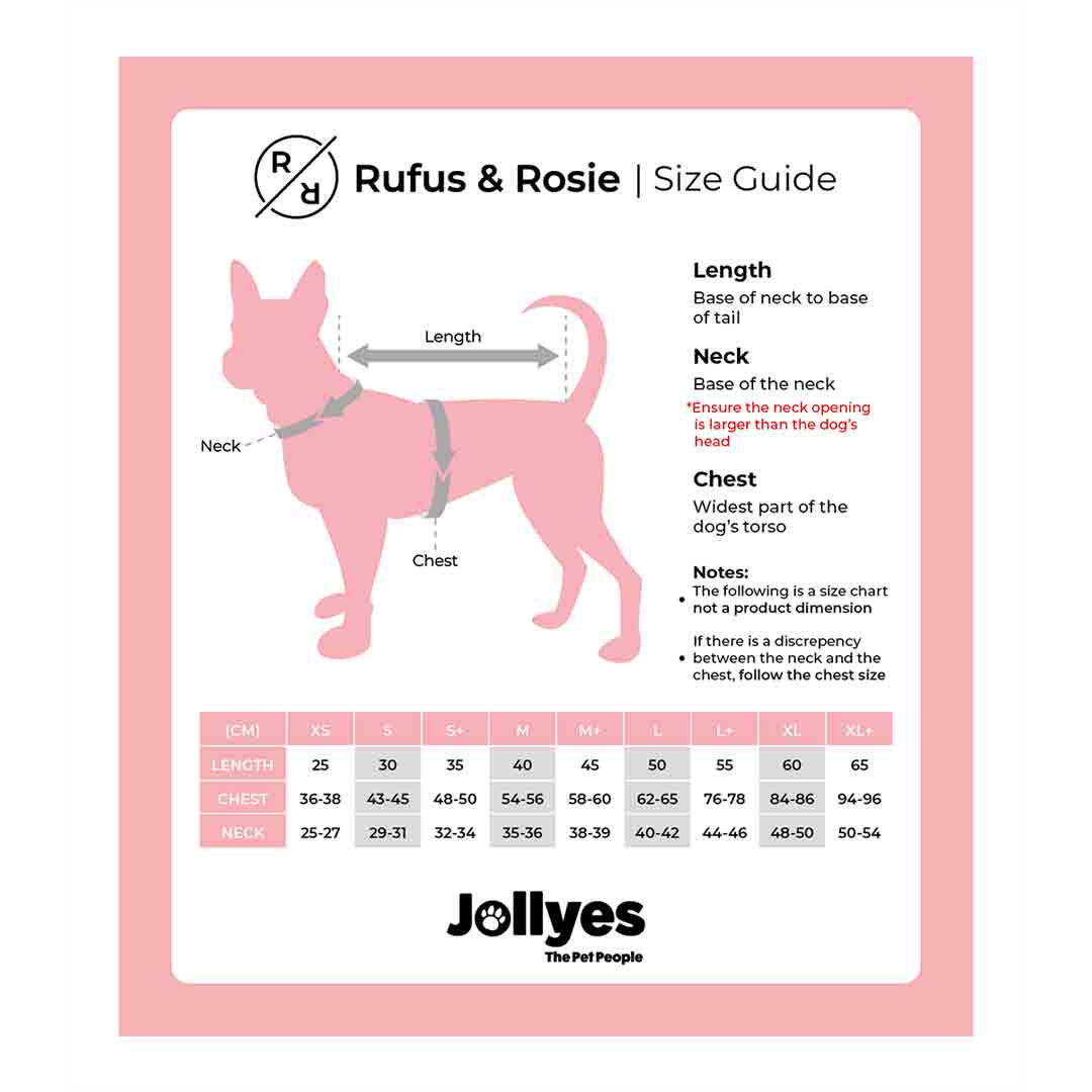 Rufus & Rosie Casual Dog Jumper, L