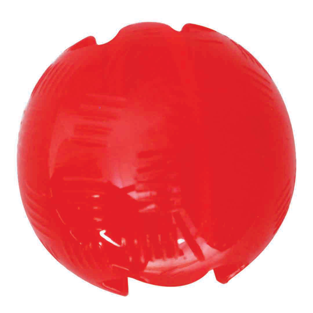 Mighty Muts Rubber Ball Dog Toy, Small