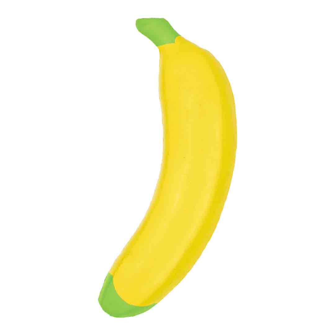 James & Steel Rubber Banana Dog Toy