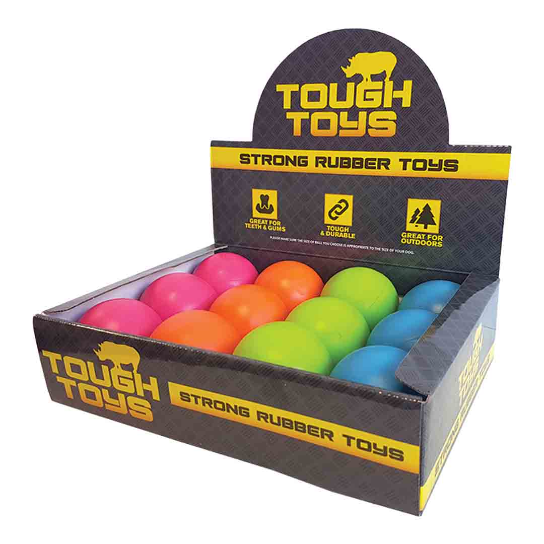 Happy Pet Tough Rubber Ball, 2.5 inch