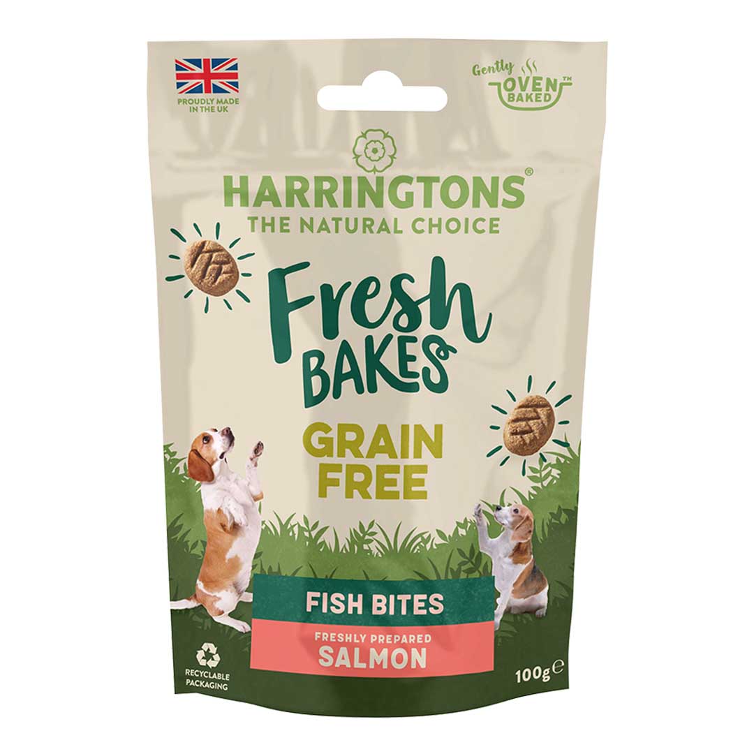 Harringtons Salmon Roll Dog Treats 100g