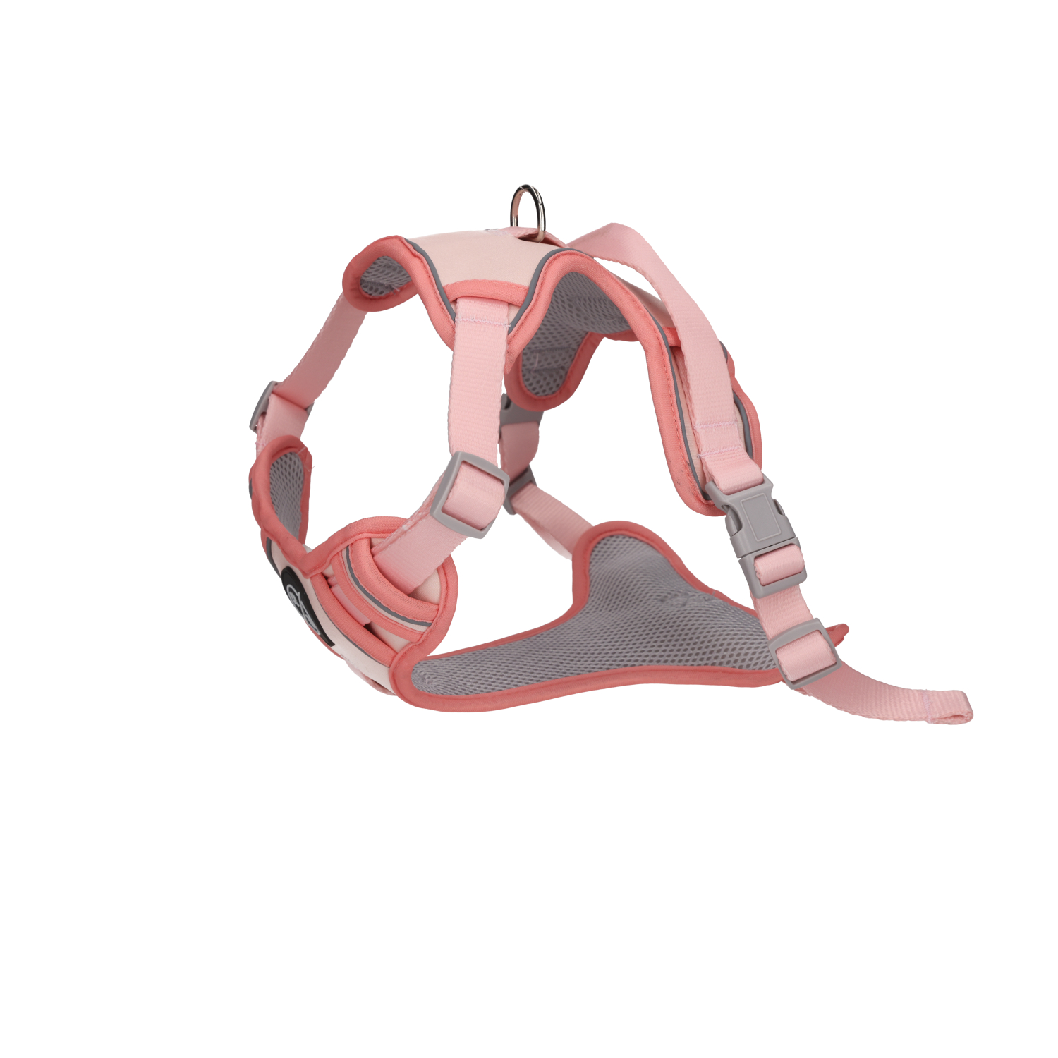 Rufus & Rosie Dog Harness & Lead Set Peach, Large