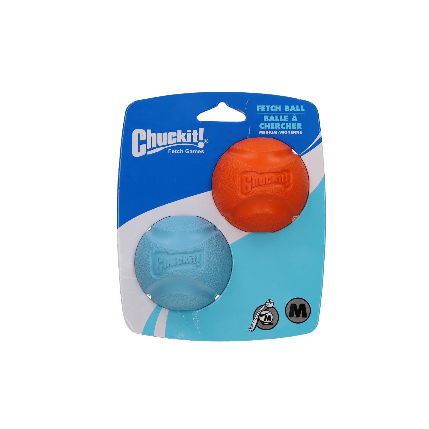 Chuckit! Medium Dog Fetch Ball 2 Pack
