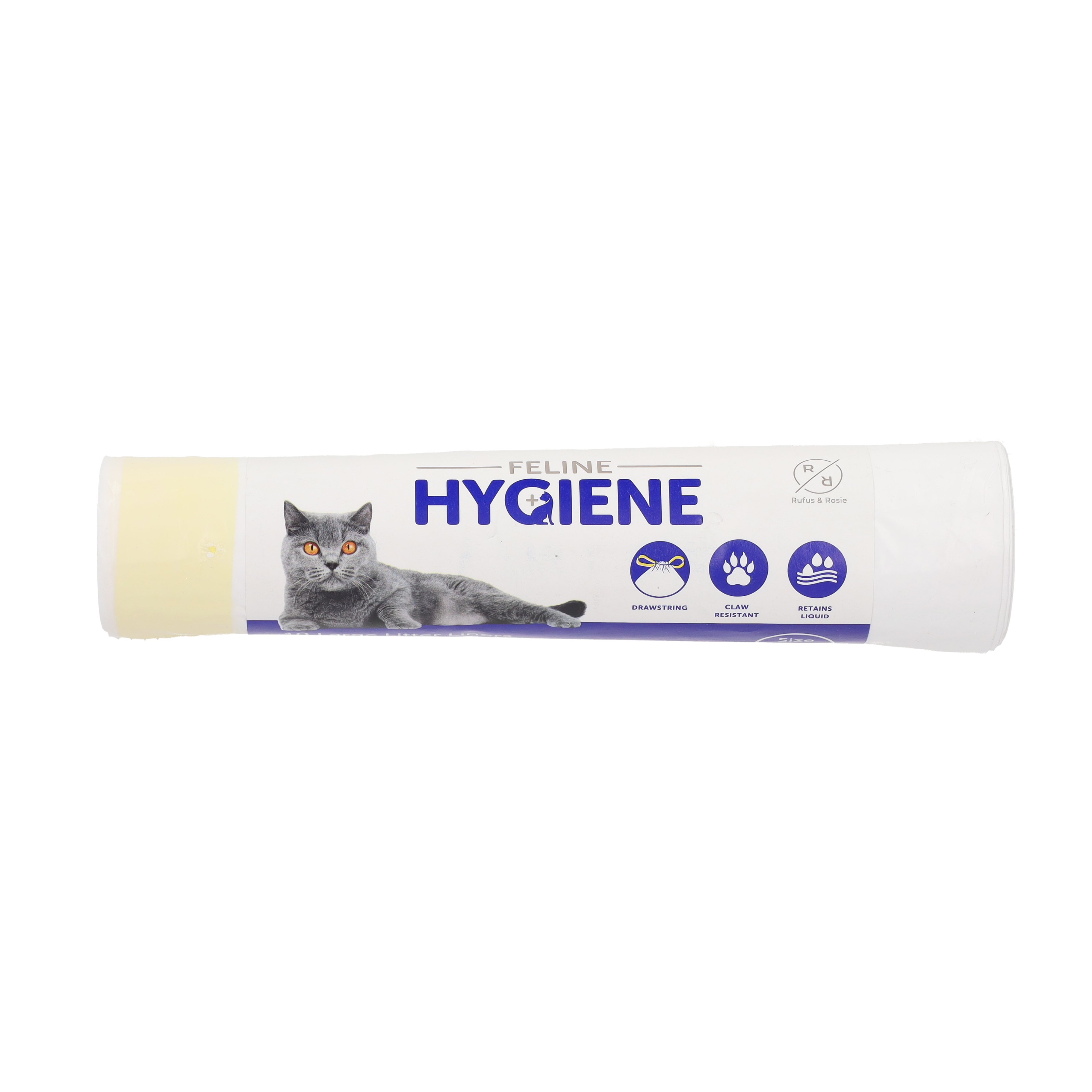 Feline Large Cat Litters with Drawstrings 10 Pack