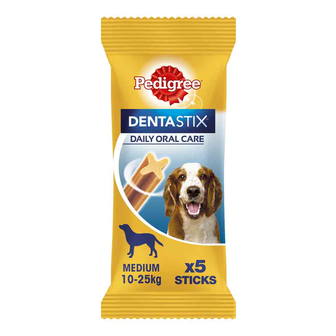 Pedigree Dentastix Daily Oral Care Medium Dog Treat 5 Pack