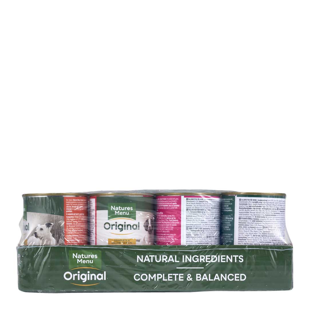 Natures Menu Multipack Cans for Dogs 12x400g