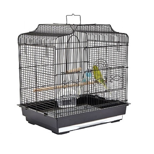 Liberta Siam Bird Cage Black