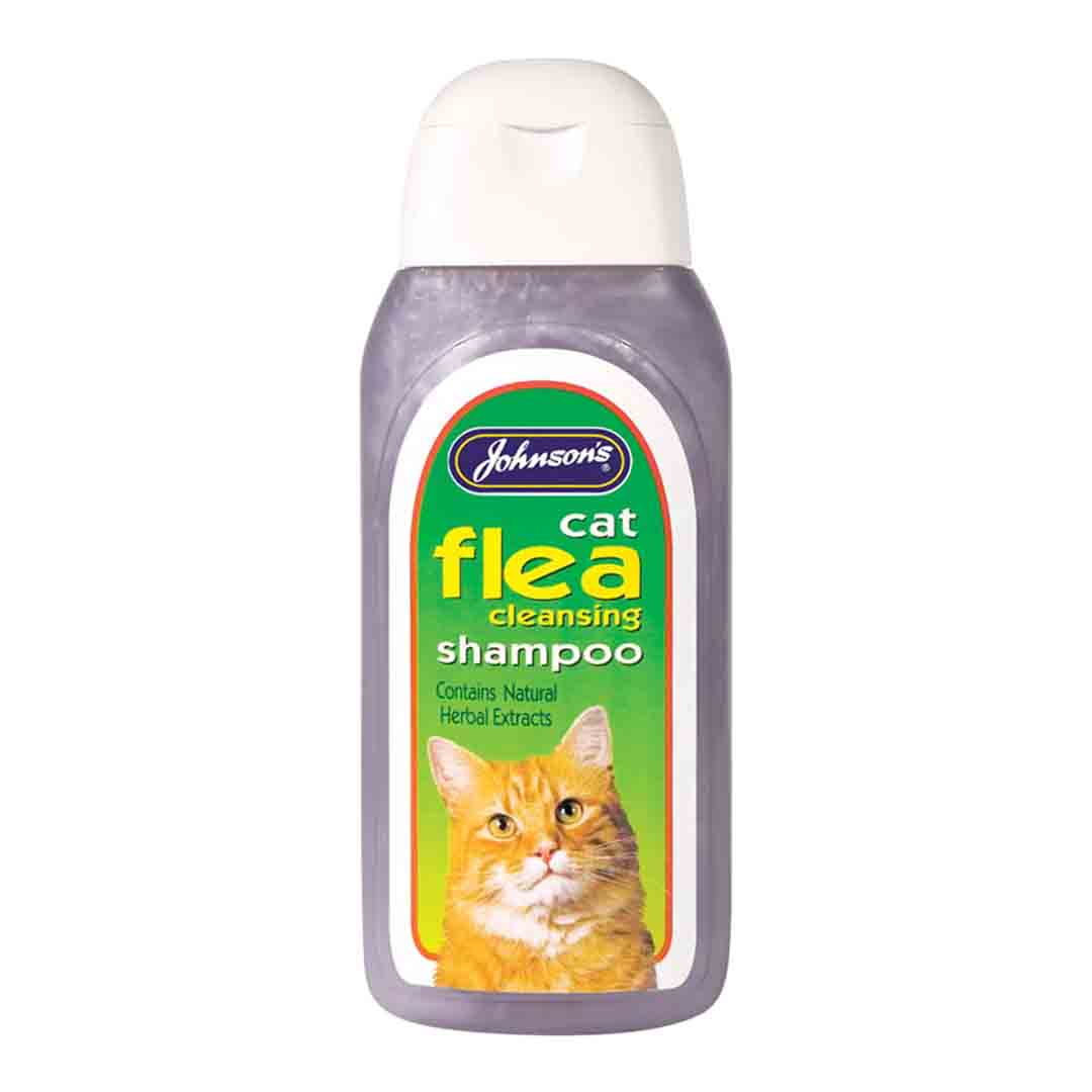 Johnson's Cat Flea Cleansing Shampoo 200ml