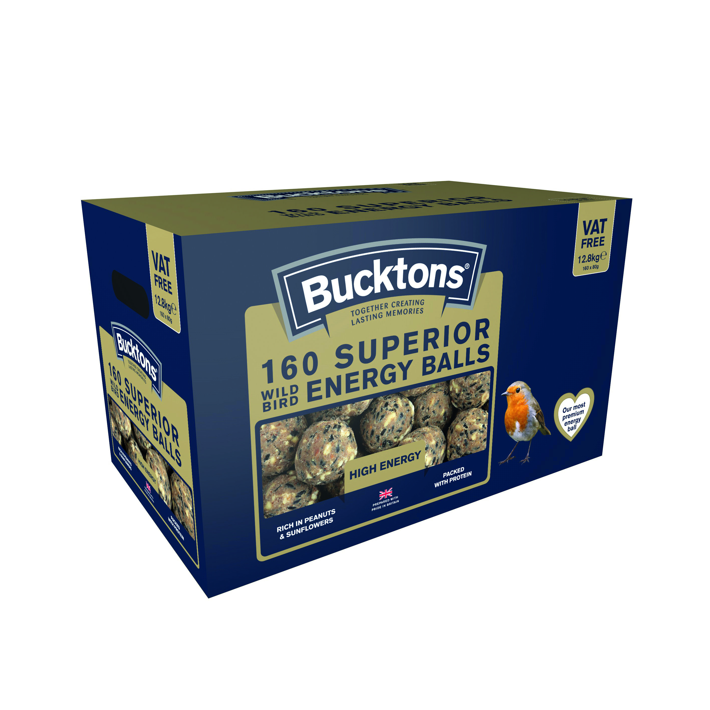 Bucktons Wild Bird 160 Superior Suet Balls 