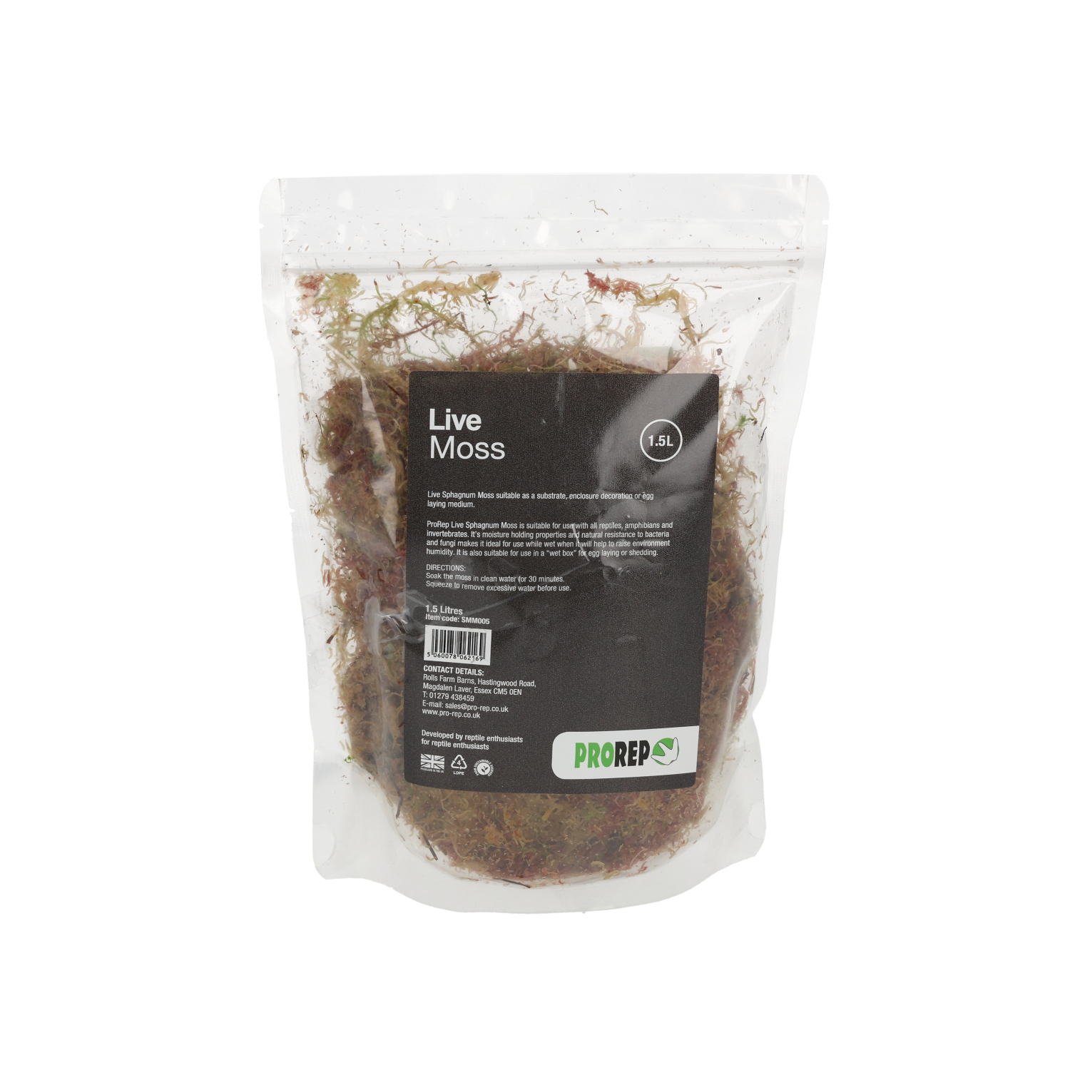 ProRep Live Moss Reptile Substrate