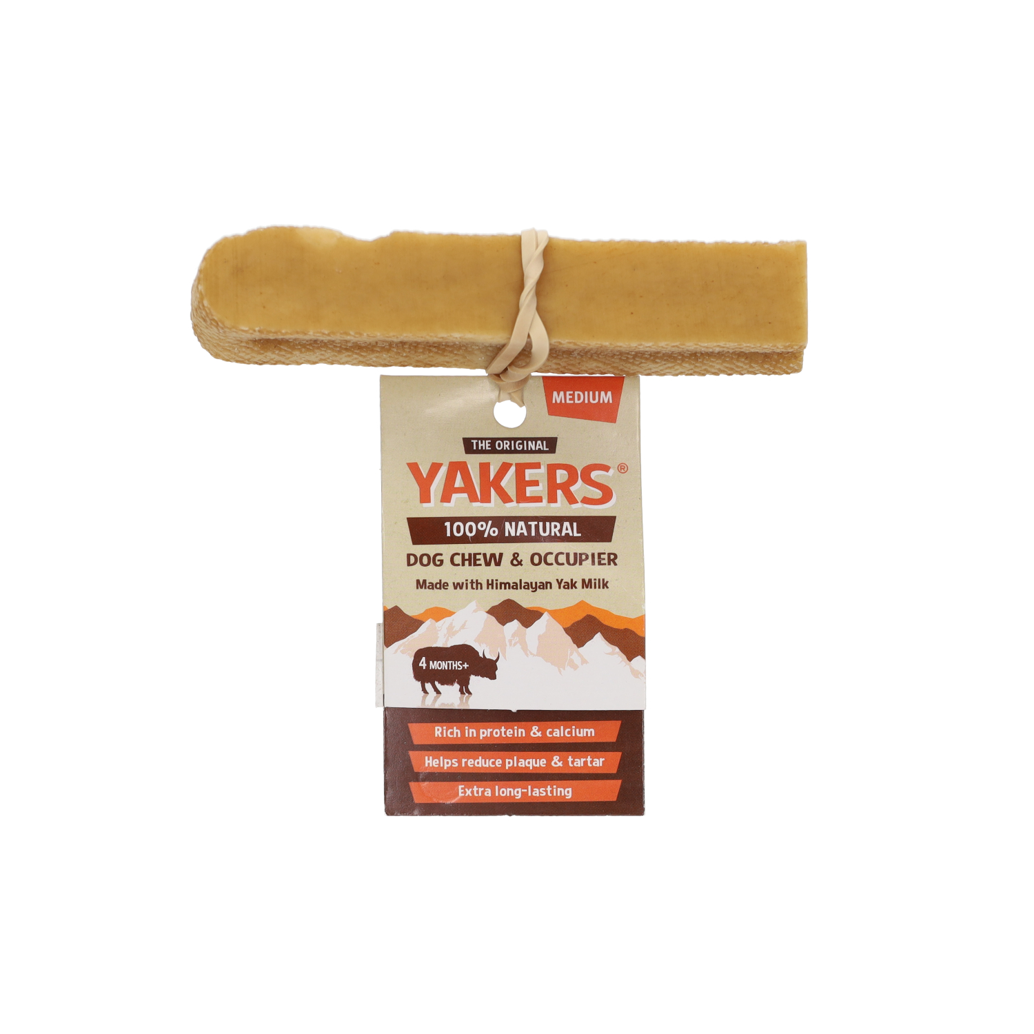 Yakers Himalayan Yak Milk Dog Chew Medium, 70g