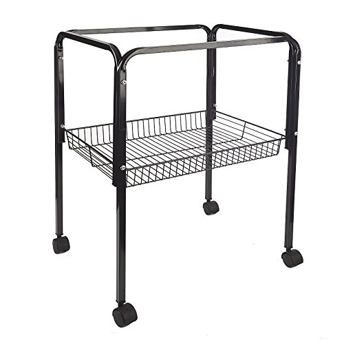Rainforest C1 Bird Cage Stand Black