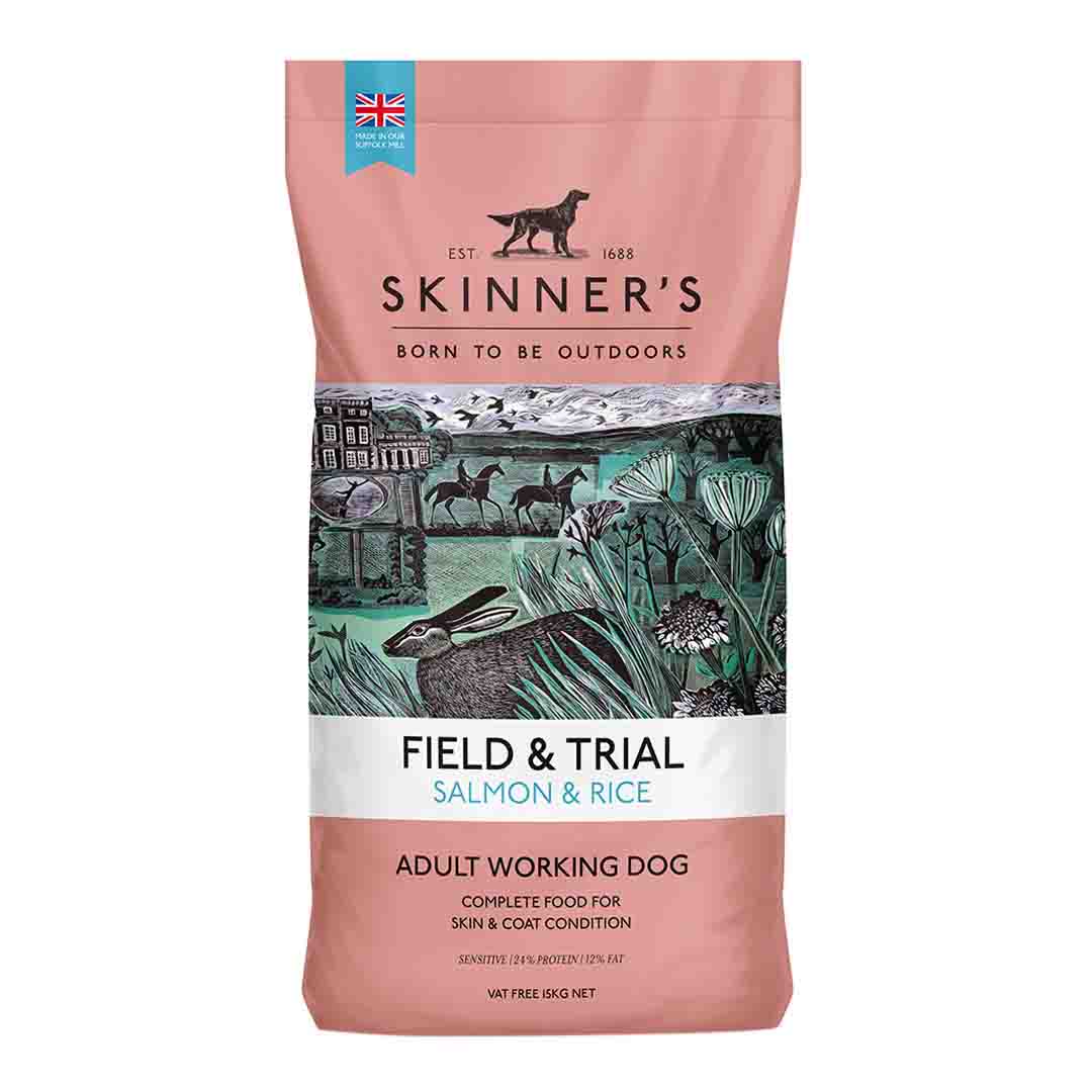 Skinner's Dry Dog Food Field & Trial Salmon, 15kg