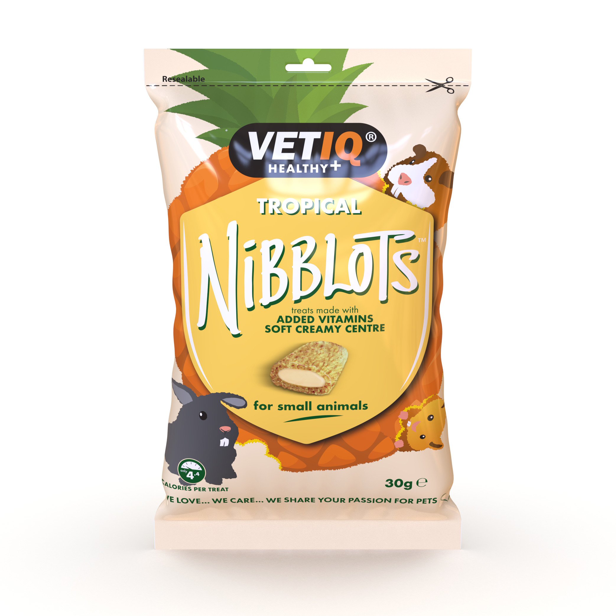 Nibblots Tropical Treats for Small Animals 30g