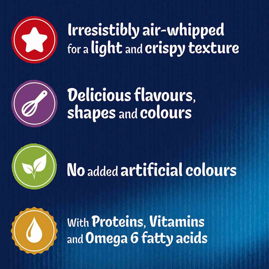 Felix Crispies Cat Treats Salmon & Trout 180g