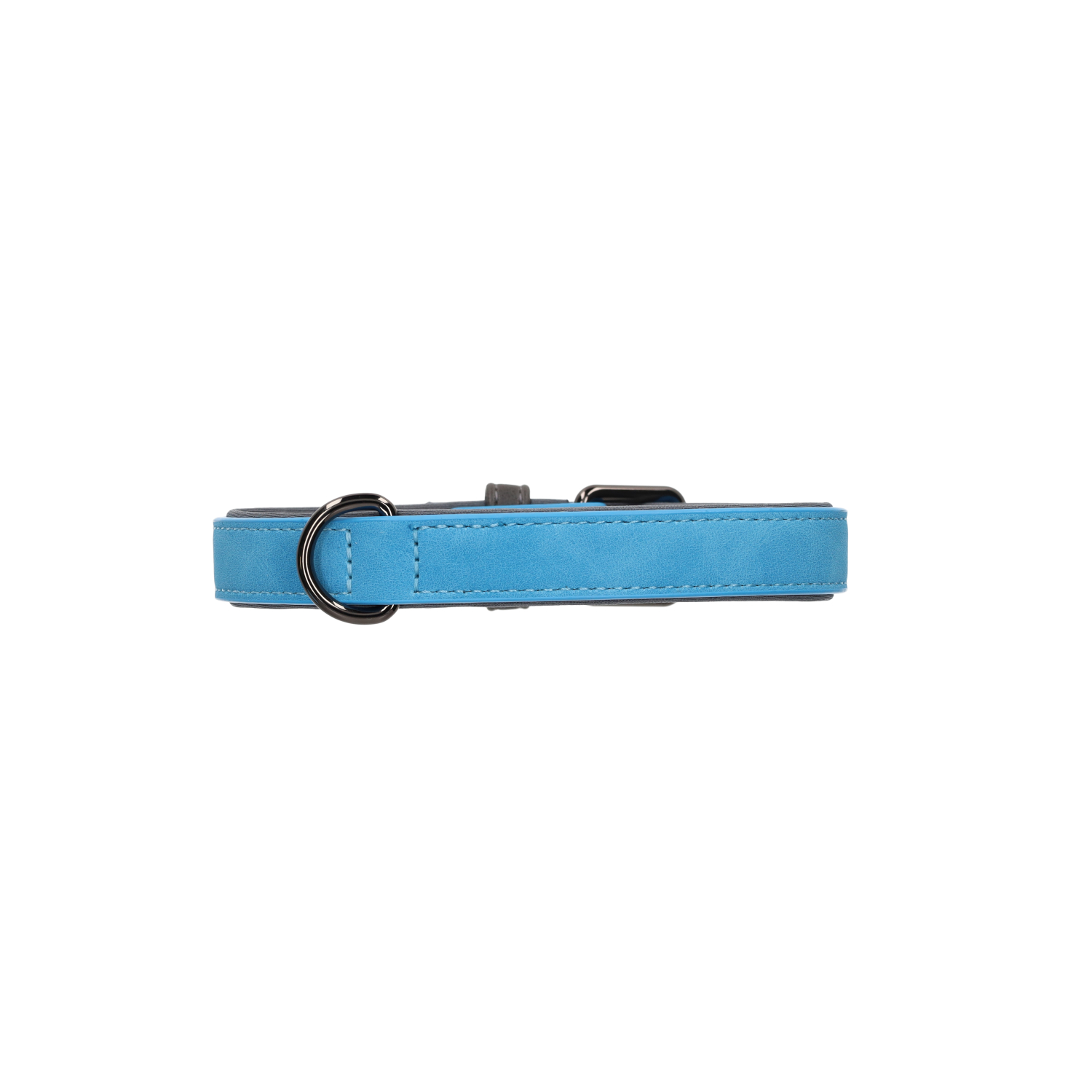 Rufus & Rosie Brights Tec Dog Collar, Blue, Small