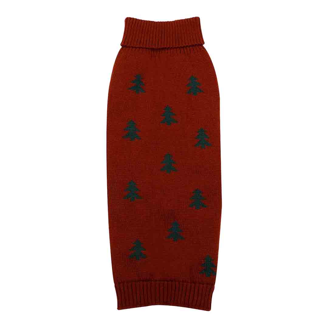 Pet Brands Christmas Tree Print Jumper Extra Small/ Small