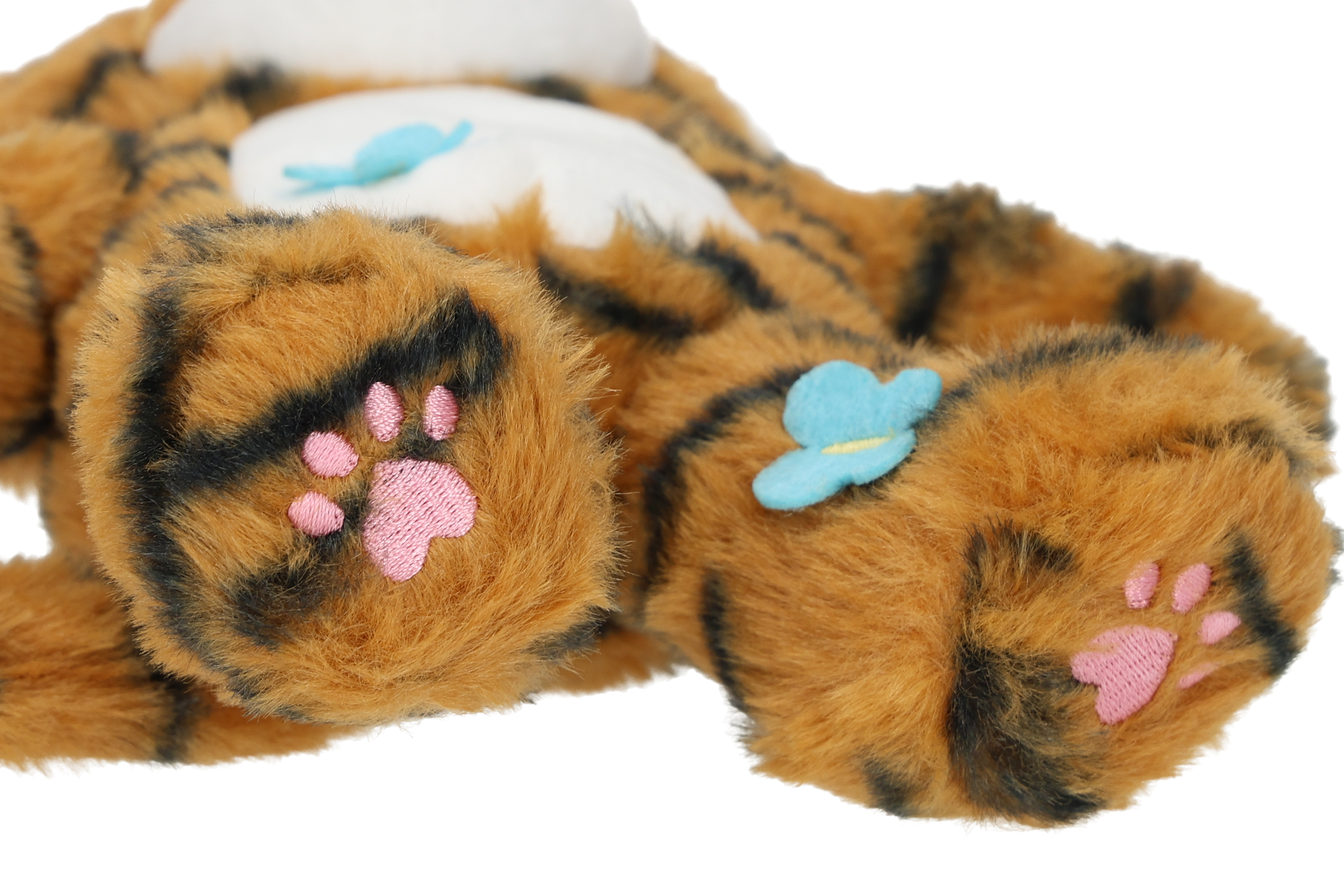 Rufus & Rosie Rope Body Big Cat Plush Dog Toy