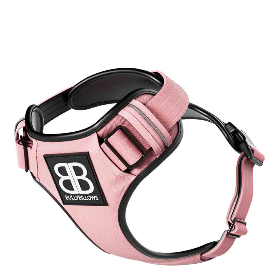 Bully Billows Premium Dog Harness Pink, Large