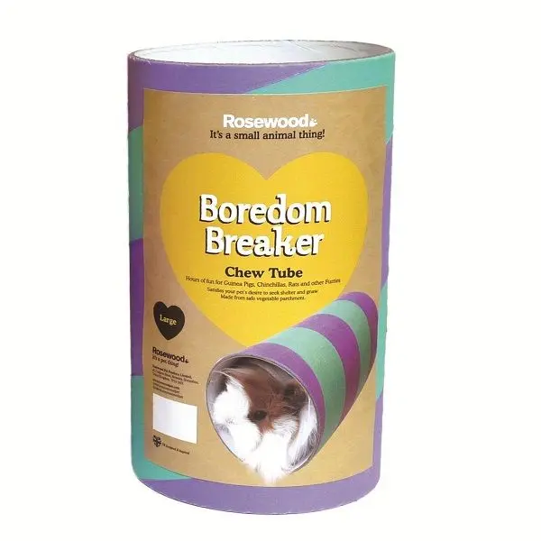 Rosewood Boredom Breaker Chew Tube Guineapig Large